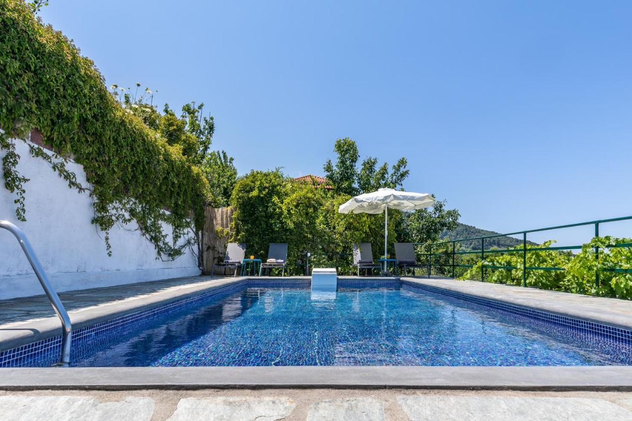 Villa Margini, Aegean Views , Pool Villa, Skopelos Exteriör bild